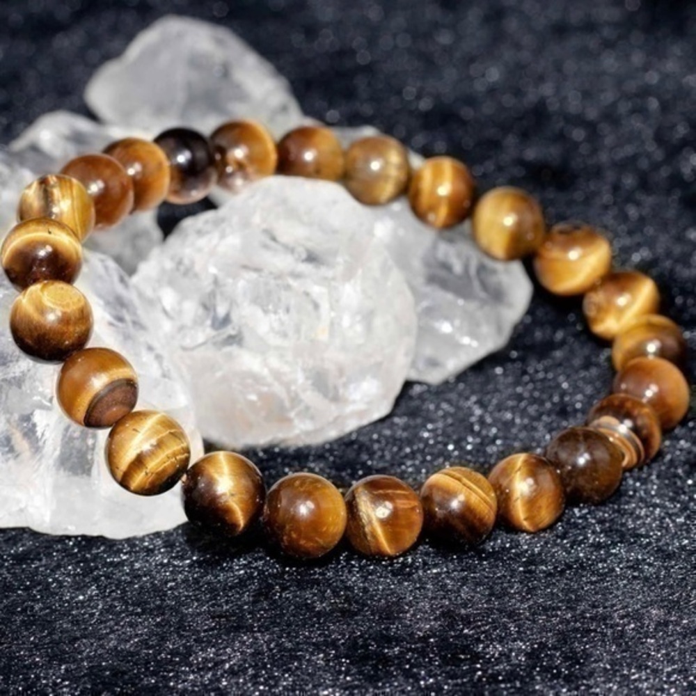 Natural Healing Gemstone Bracelet 7.5” stretch to fit